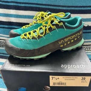 La Sportiva TX3 Women’s Size 39 Emerald/Mint